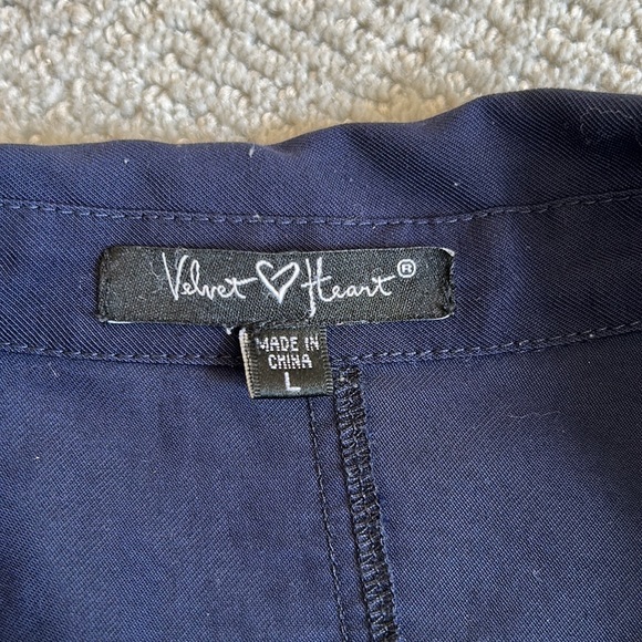 Velvet Heart Navy Jacket - Picture 7 of 8